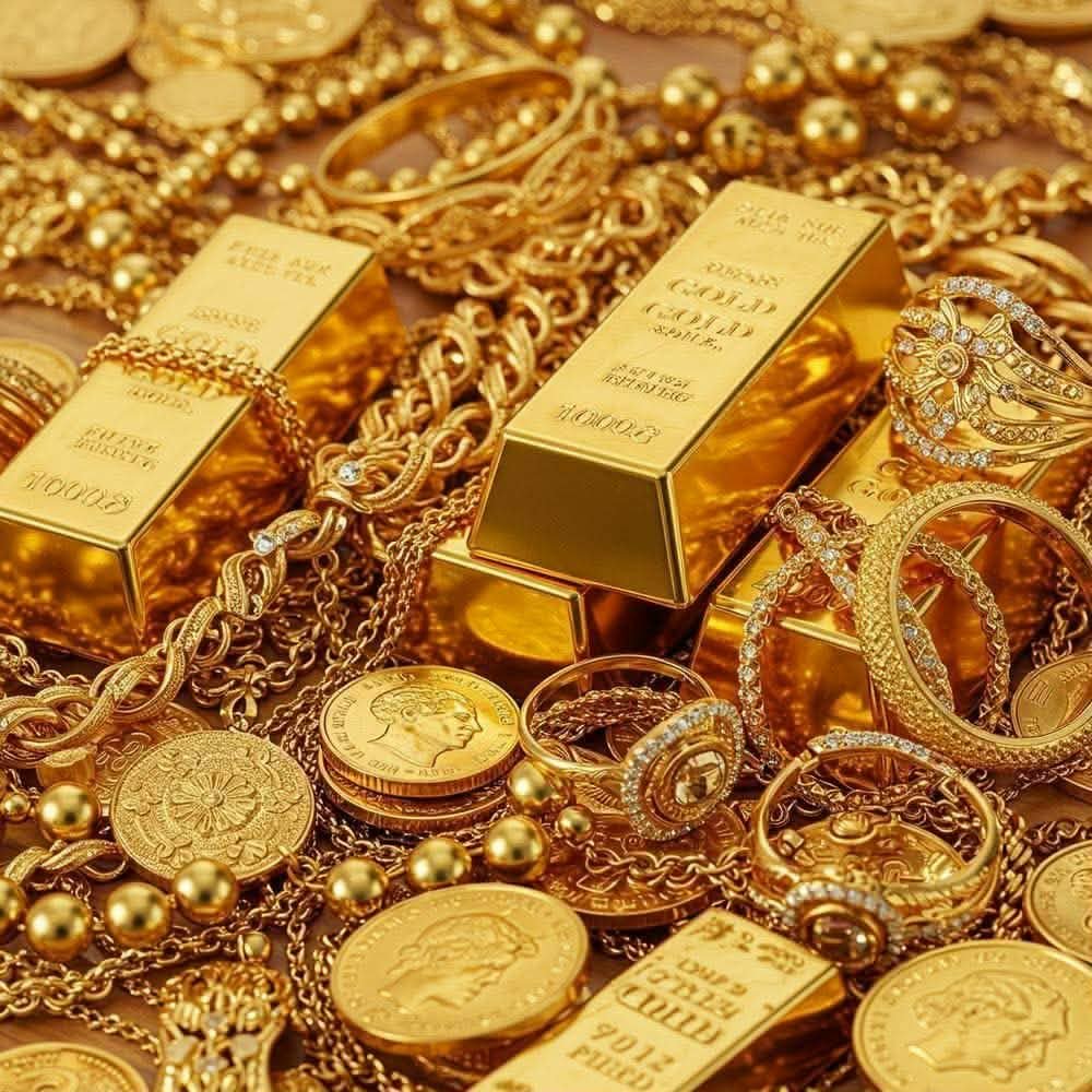 تراجع أسعار الذهب في مصر.. عيار 21 يسجل 6000 جنيه والجنيه الذهب يهبط إلى 48 ألف جنيه